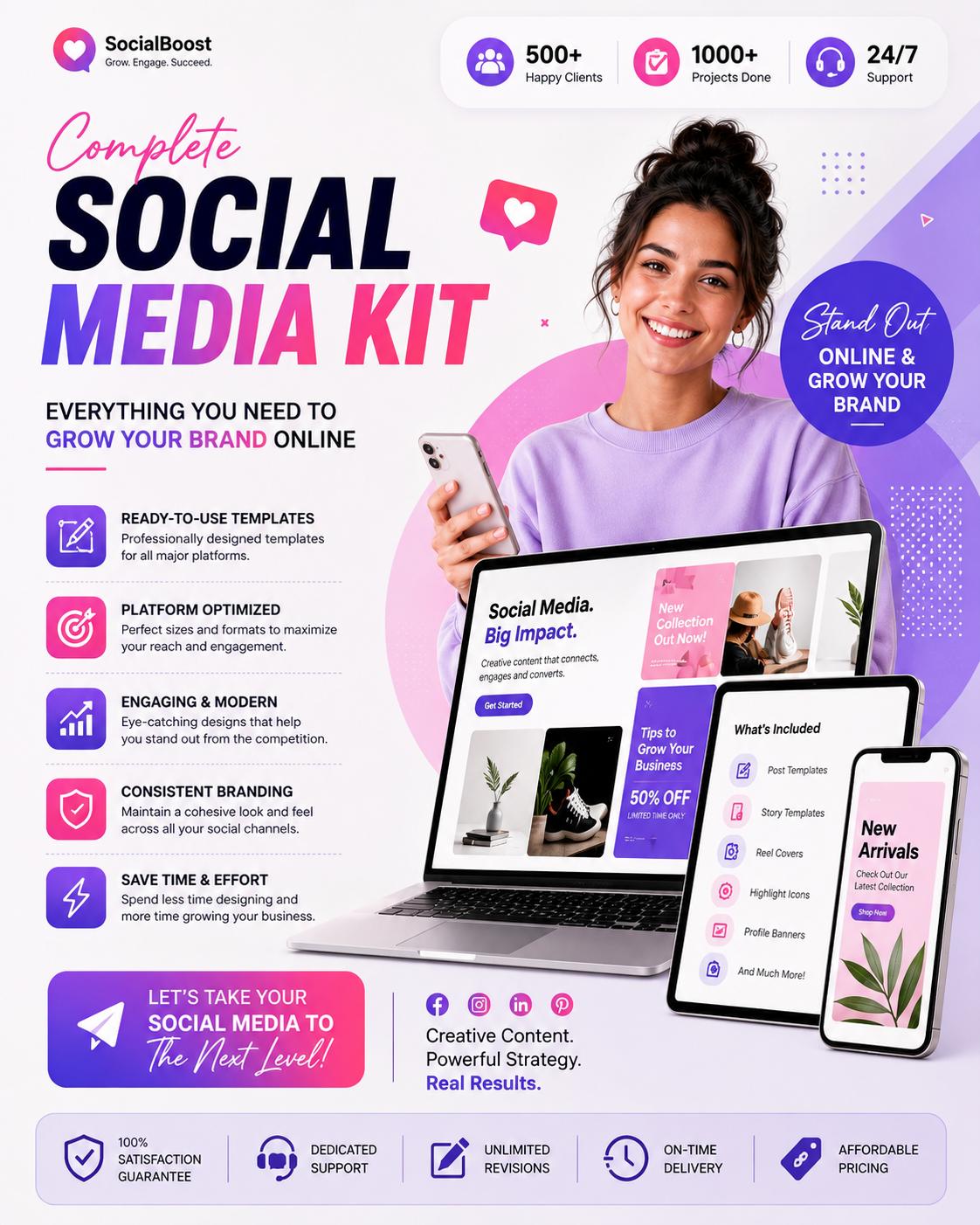 Starter Social Kit package